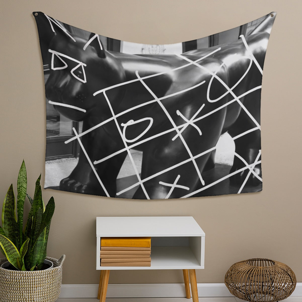 B1B Cat XO - 3001 Tapestry | Soft & Stylish Wall Decor