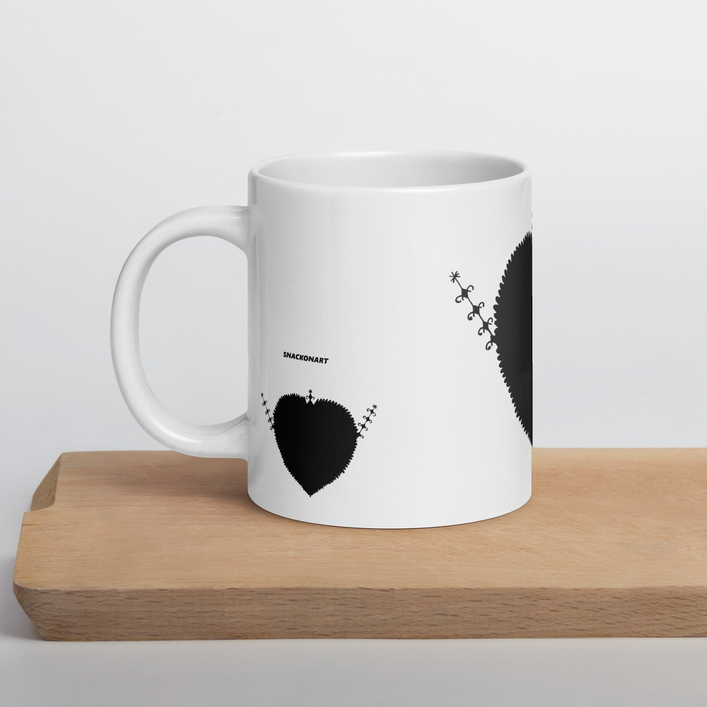 Heart of Love Mug – Durable & Stylish | SnackOnArt