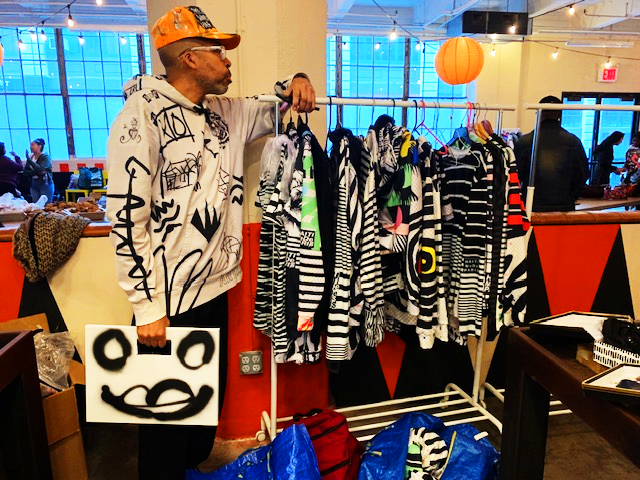 Backstage Brooklyn Fashion Week 2024: Waiting for the Models.&nbsp;