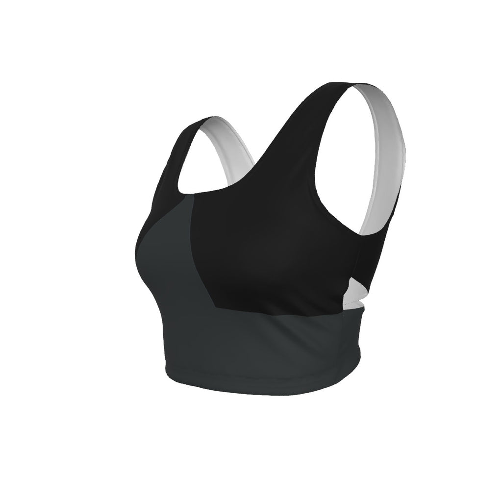 Snackonart Art Series Back Cross Sports Bra — No. 301