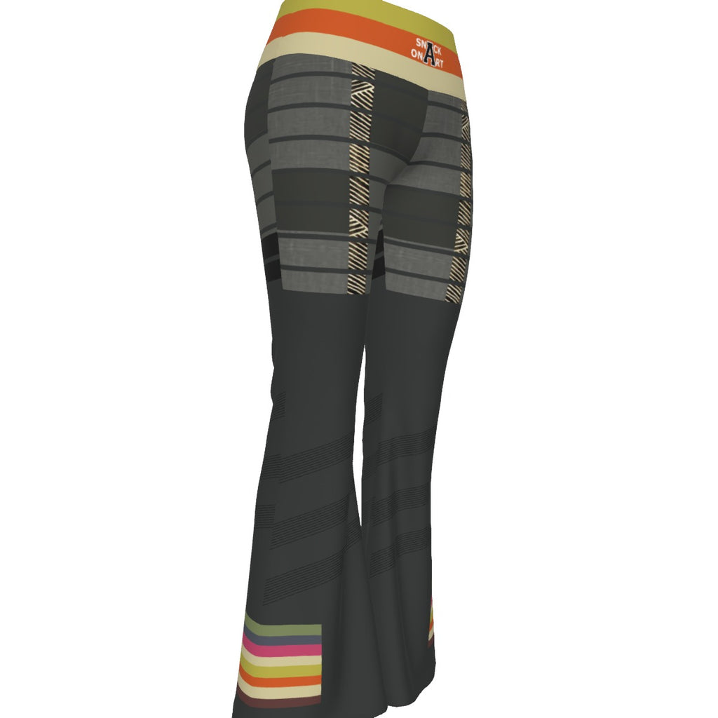 Snackonart Women's Flare Yoga Pants — No. 406