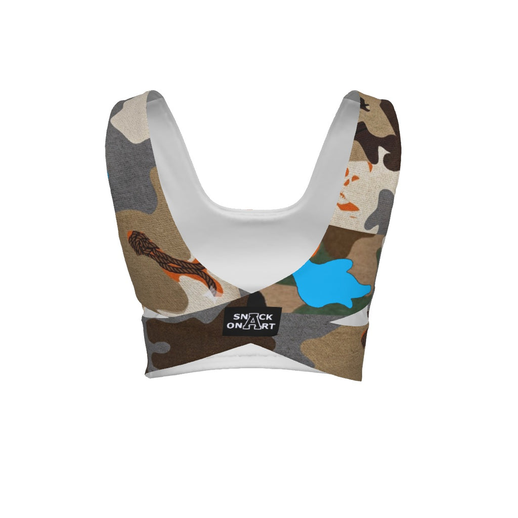 sn  ckon  rt. Back Cross Sports Bra — No. 311