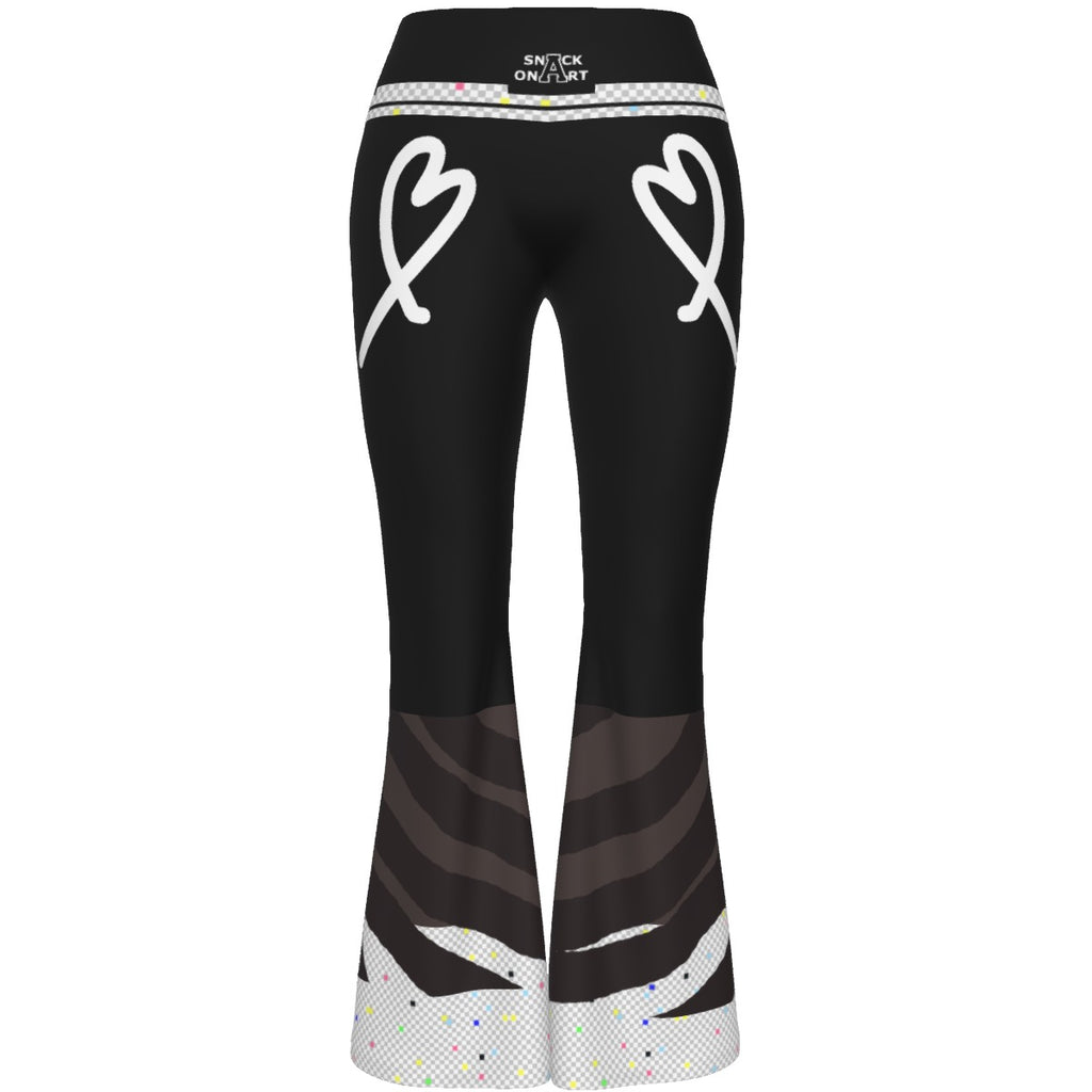 SNKNRT - Women's Flare Yoga Pants: No. 408