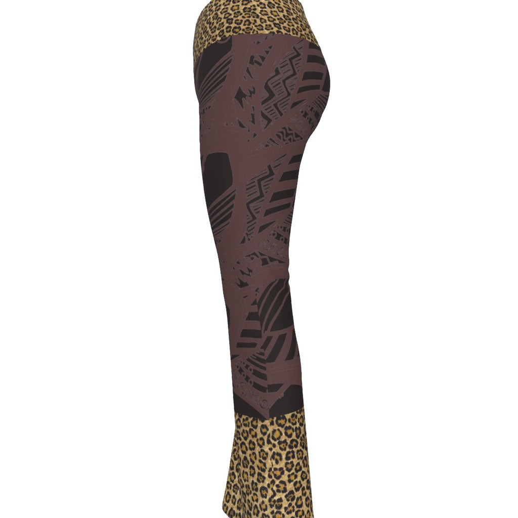 Snackonart Women's Flare Yoga Pants — No. 401