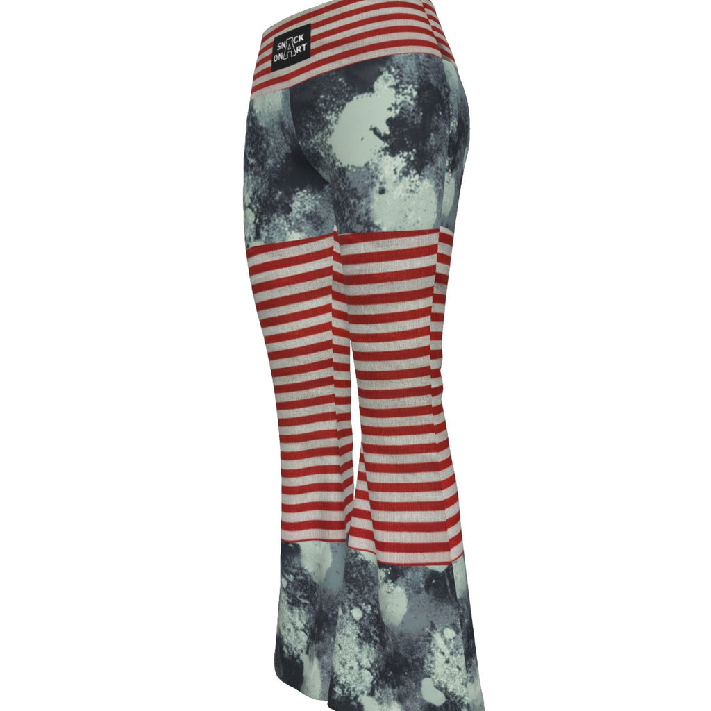 Snackonart Women's Flare Yoga Pants — No. 403