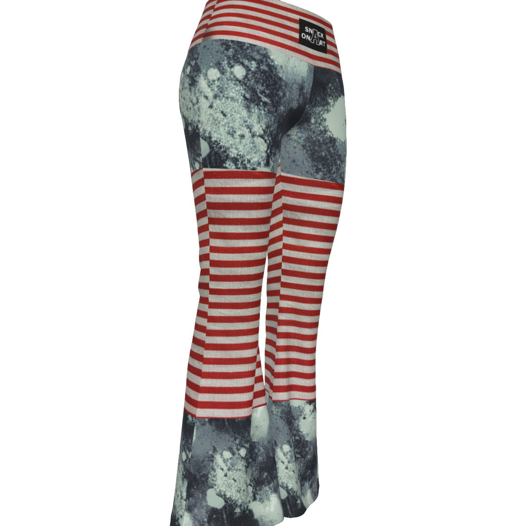 Snackonart Women's Flare Yoga Pants — No. 403