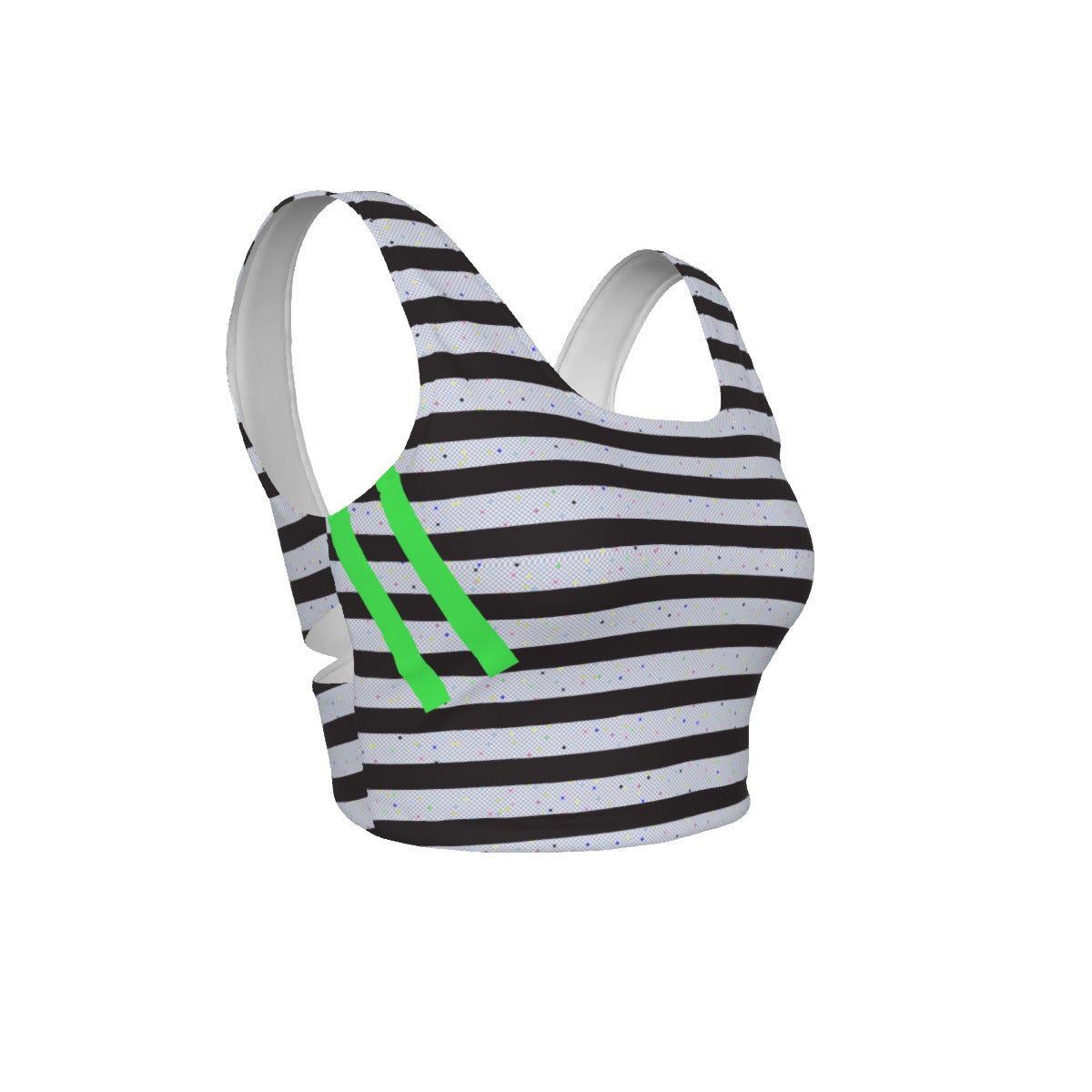 Snackonart Art Series Back Cross Sports Bra — No. 306