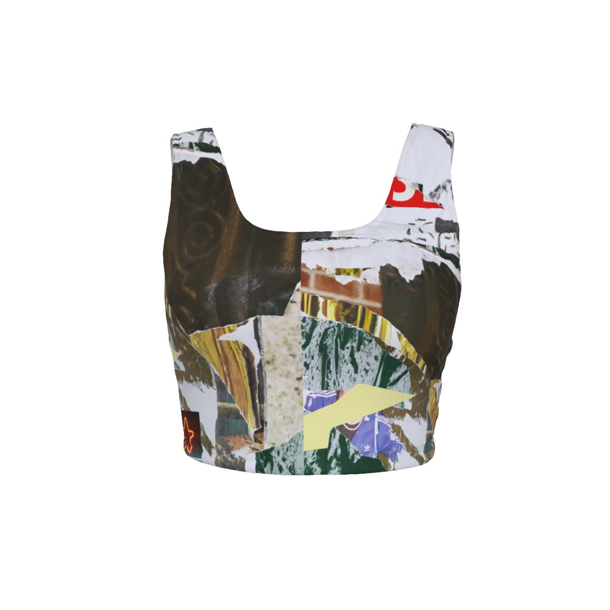 Snackonart Art Series Back Cross Sports Bra — No. 302