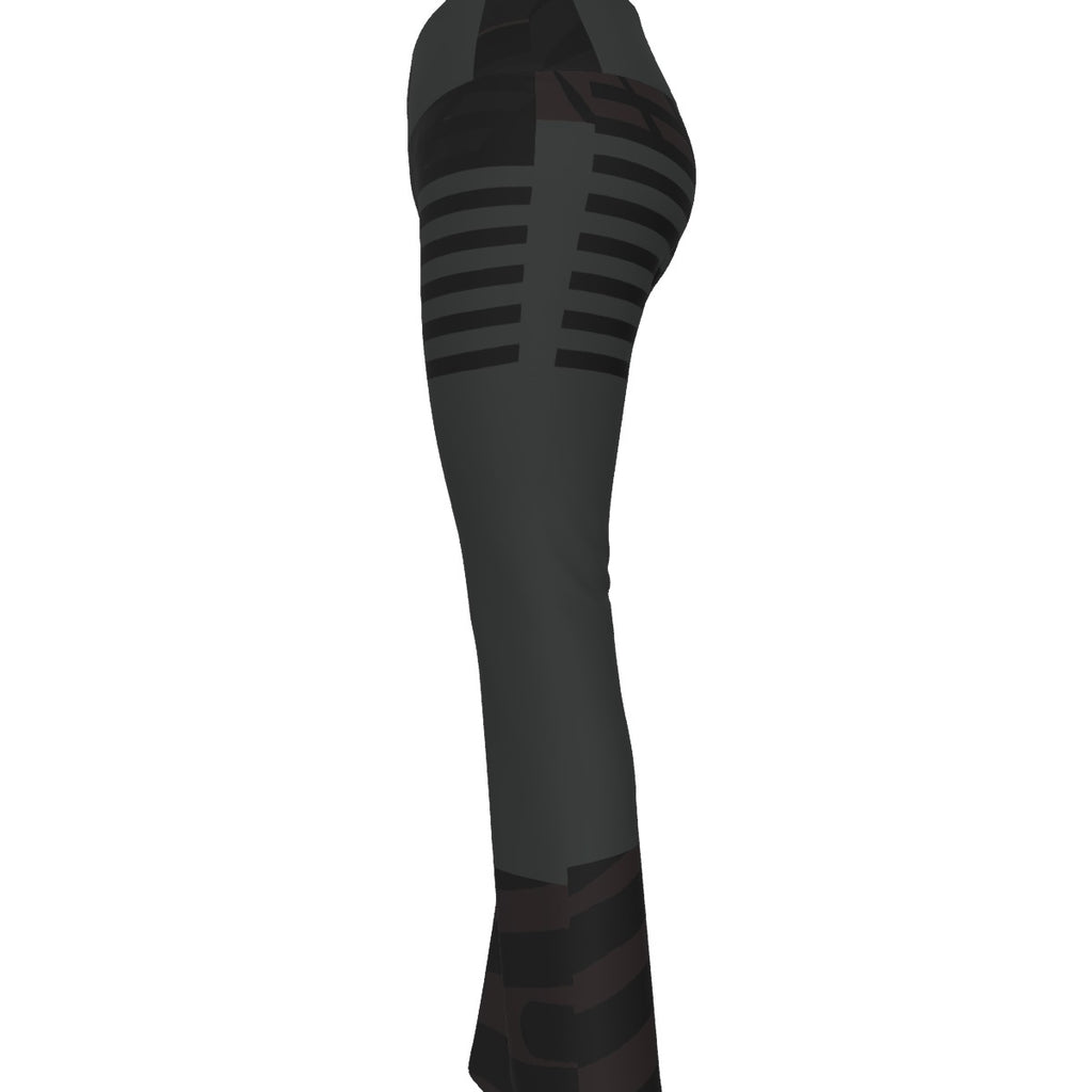 Snackonart Art Series Flare Yoga Pants — No. 405