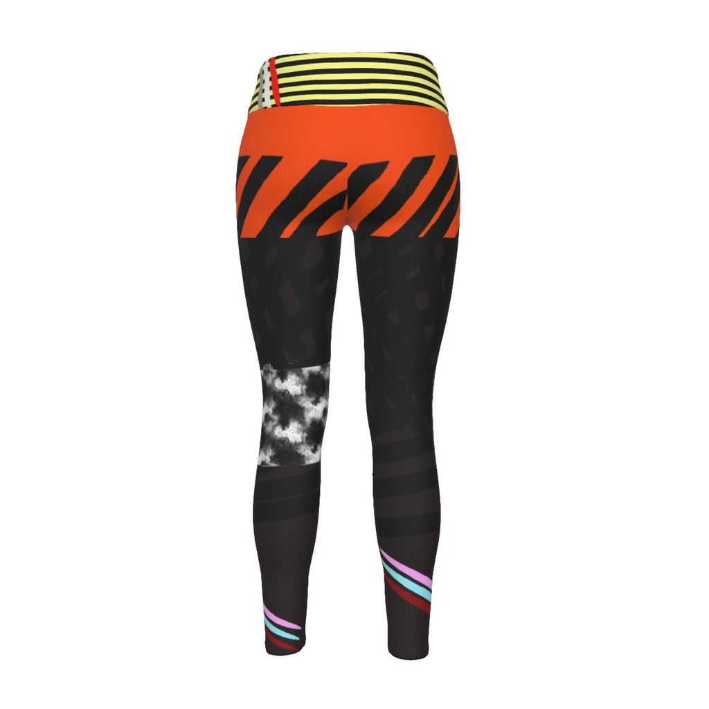 Snackonart Art Series Yoga Leggings — No. 7012