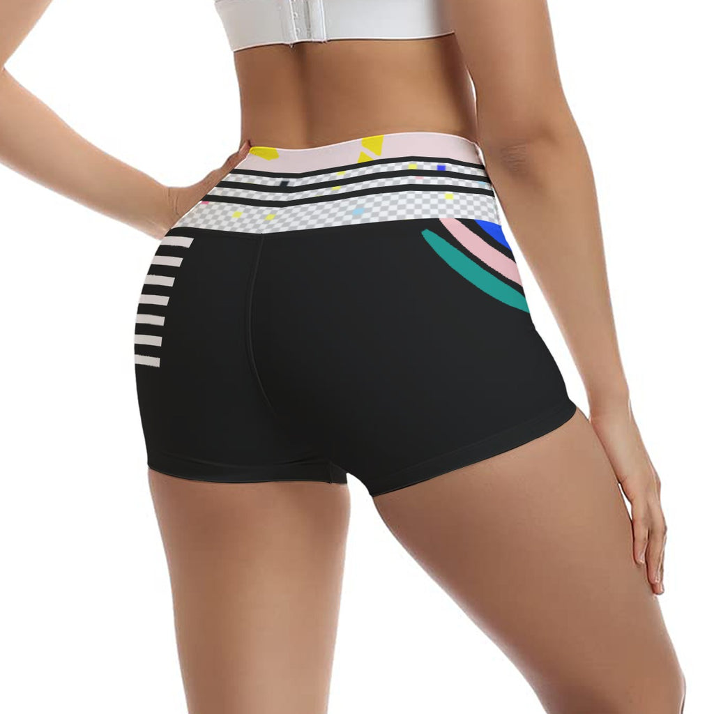 SNKNRT - Women's Ultra-Short Yoga Shorts: No: 6002