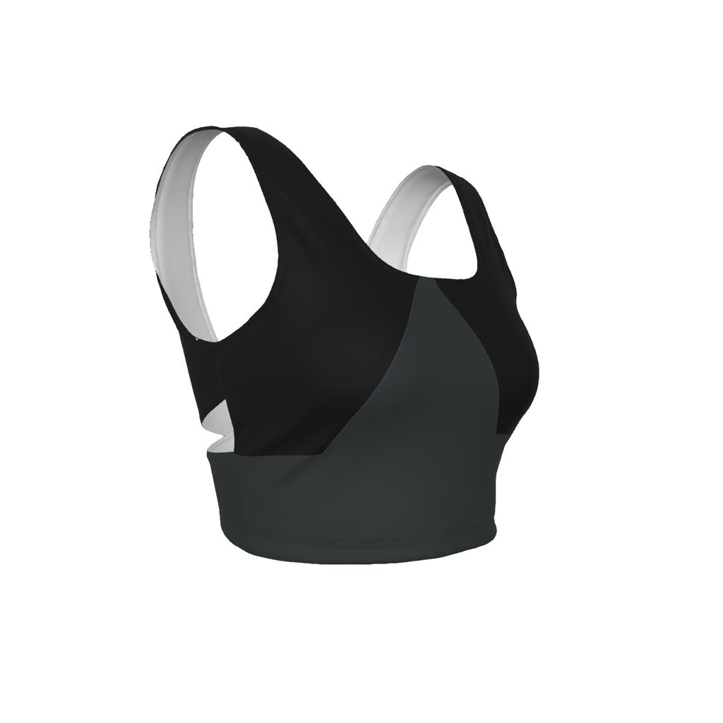 Snackonart Art Series Back Cross Sports Bra — No. 301