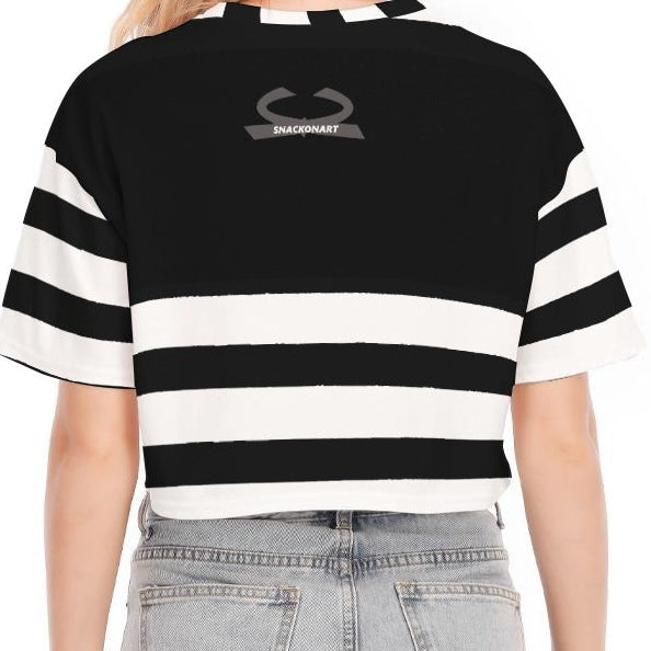 Haiti MaDe Pari$ — Women's Cropped Tee | 190GSM Cotton