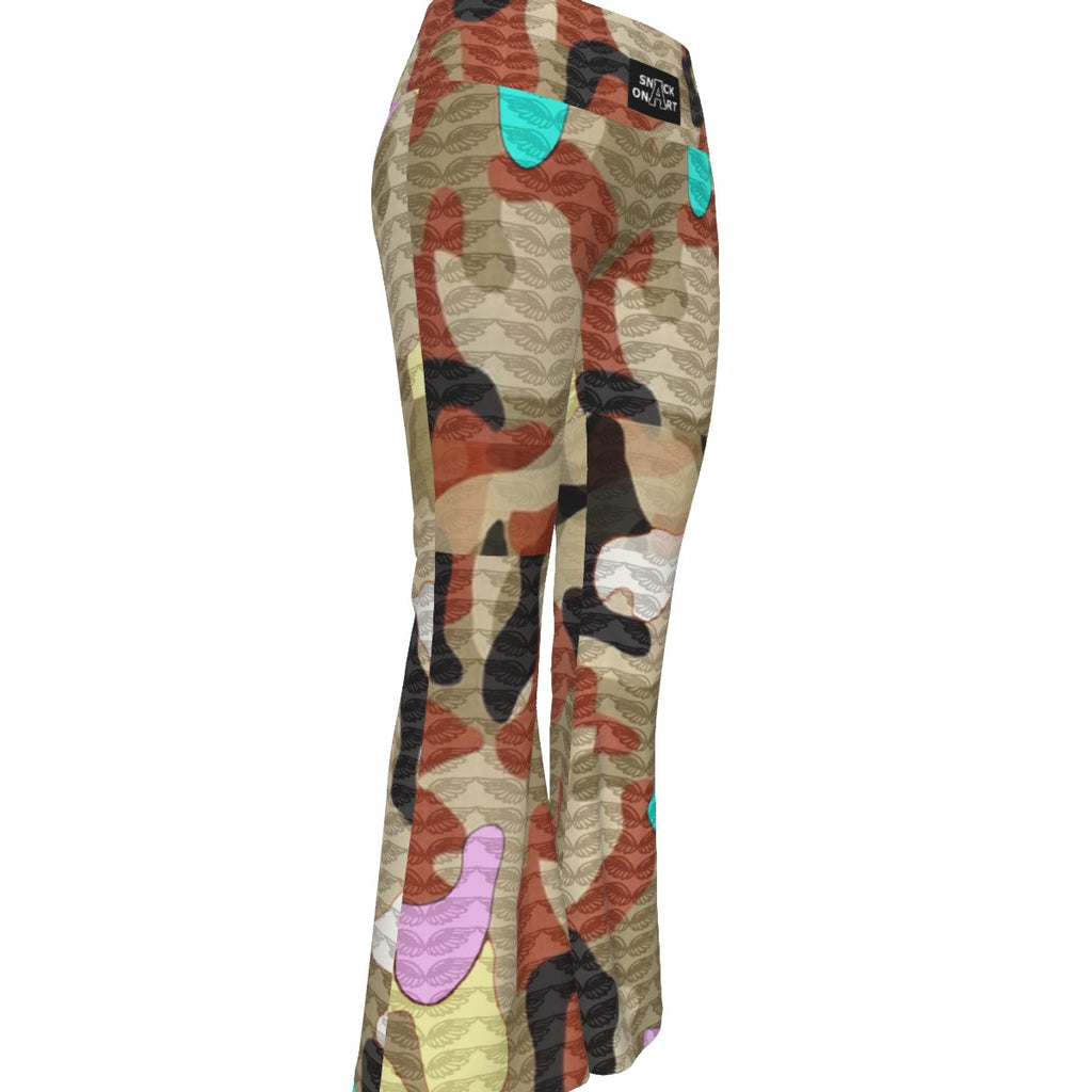 SNKNRT - Women's Flare Yoga Pants — No. 407