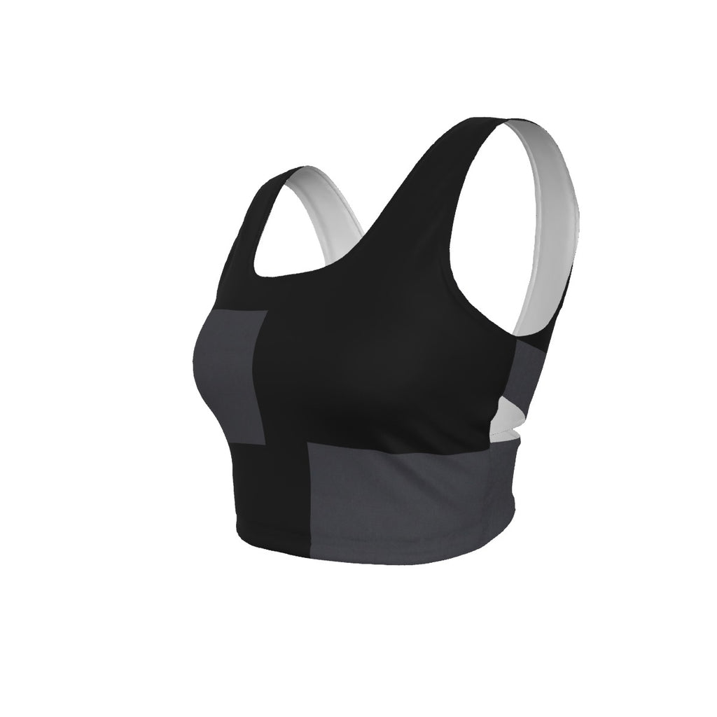 sn  ckon  rt. Back Cross Sports Bra — No. 313