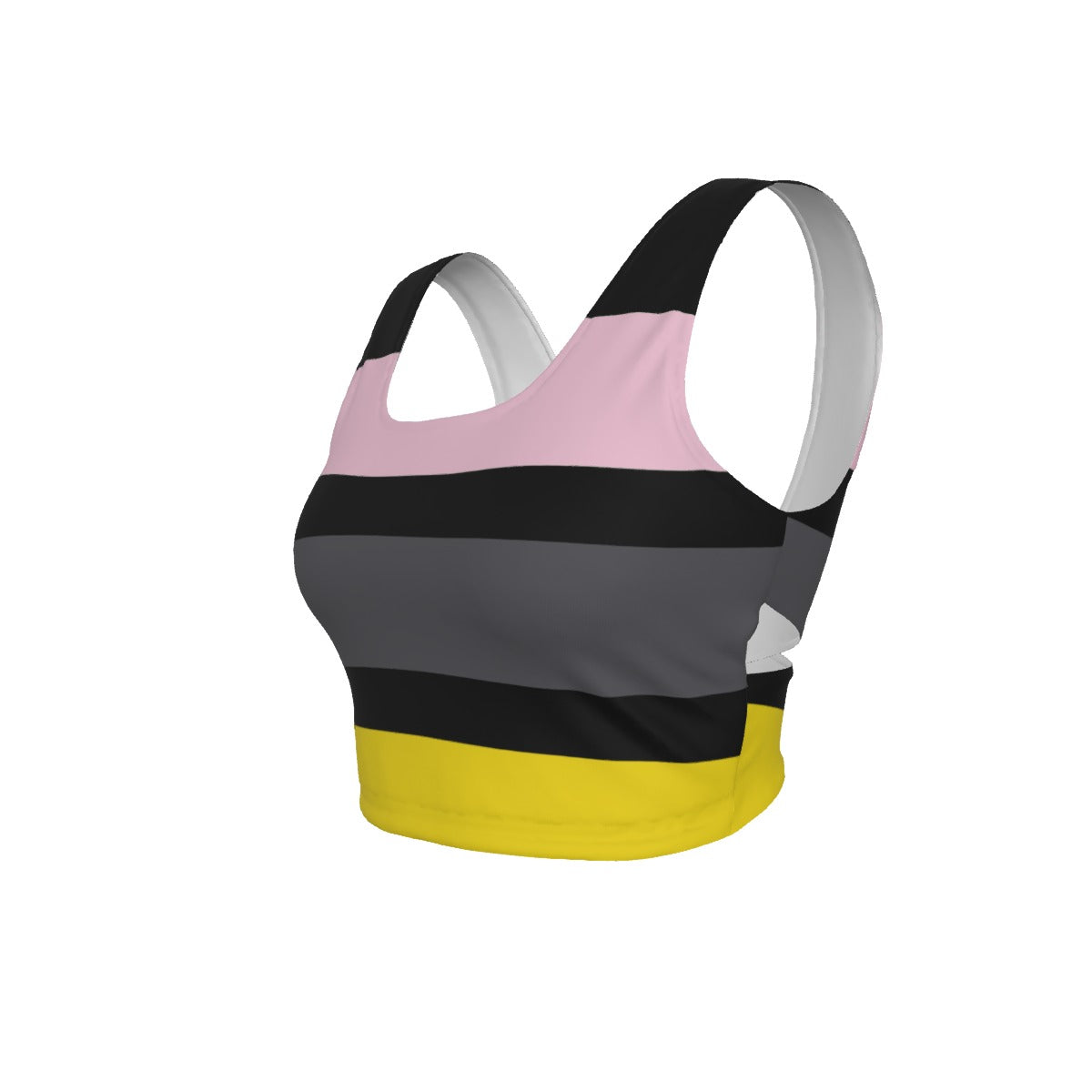 Snackonart Art Series Back Cross Sports Bra — No. 308