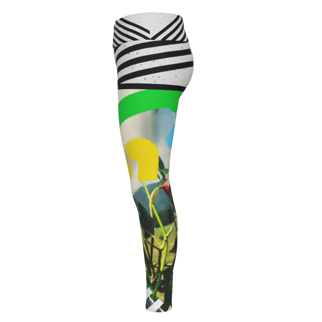 Snackonart Art Series Yoga Leggings — No. 7007