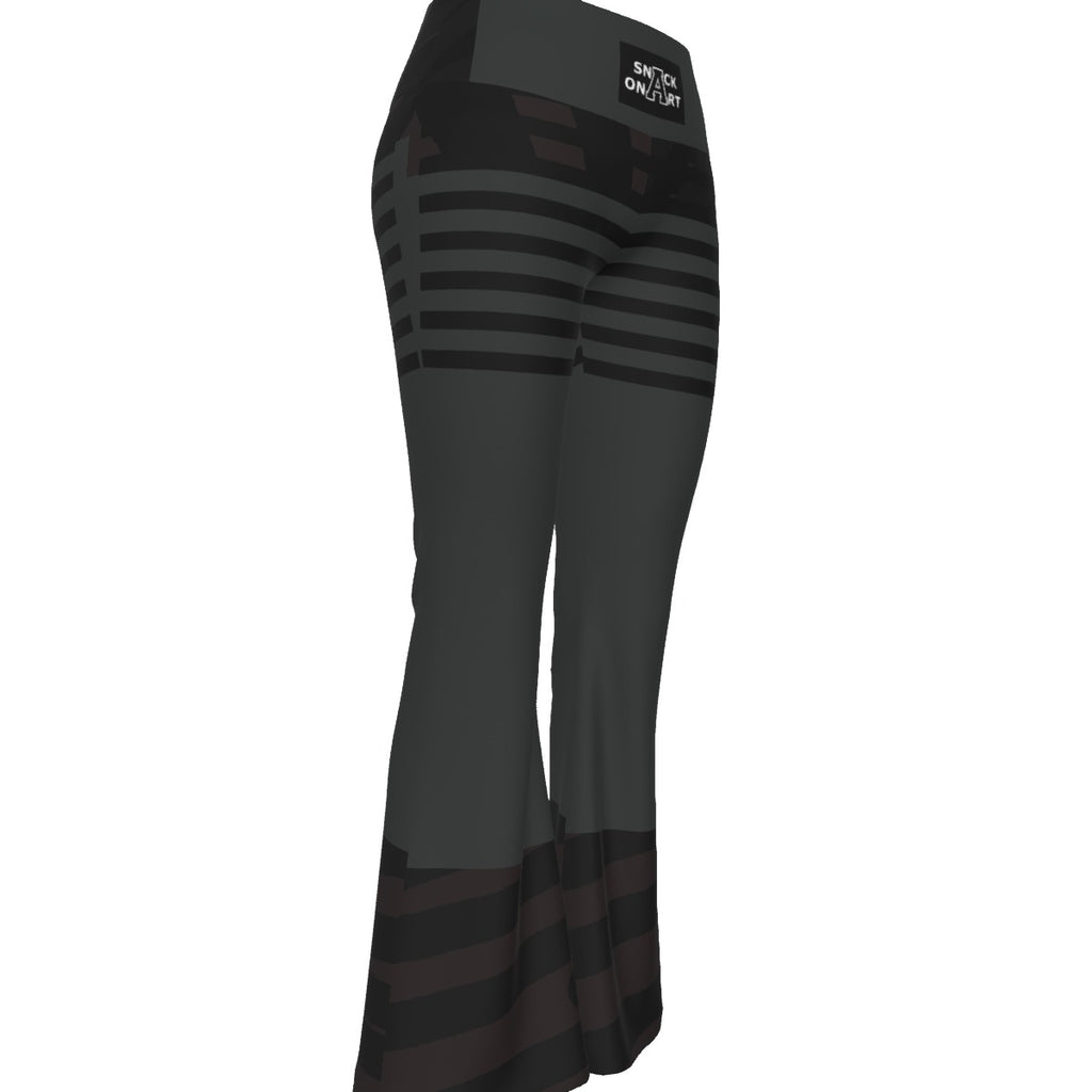 Snackonart Art Series Flare Yoga Pants — No. 405