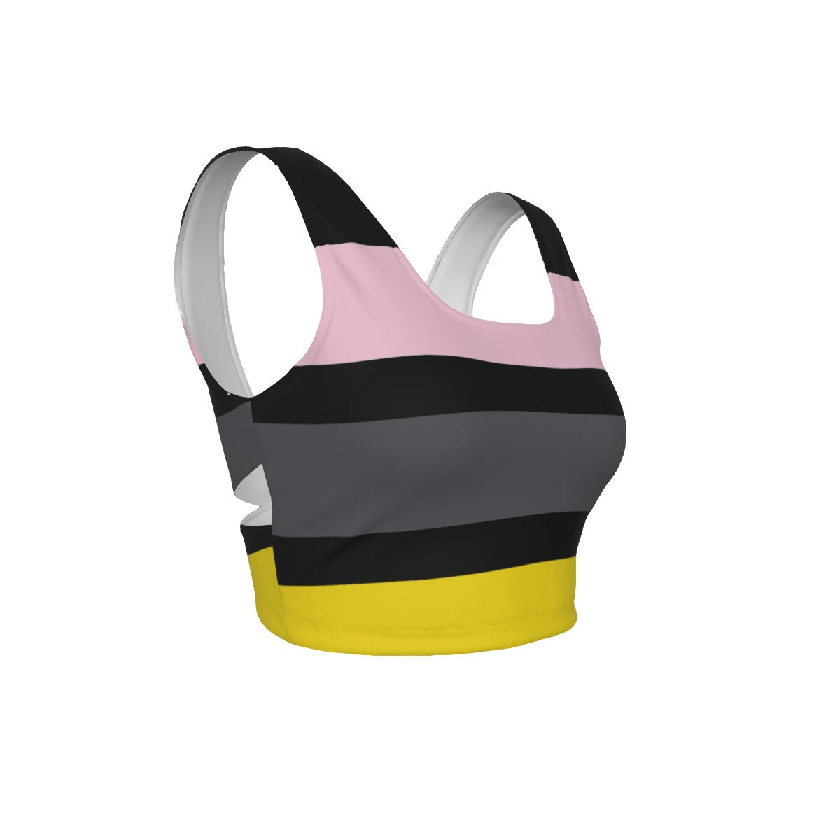 Snackonart Art Series Back Cross Sports Bra — No. 308