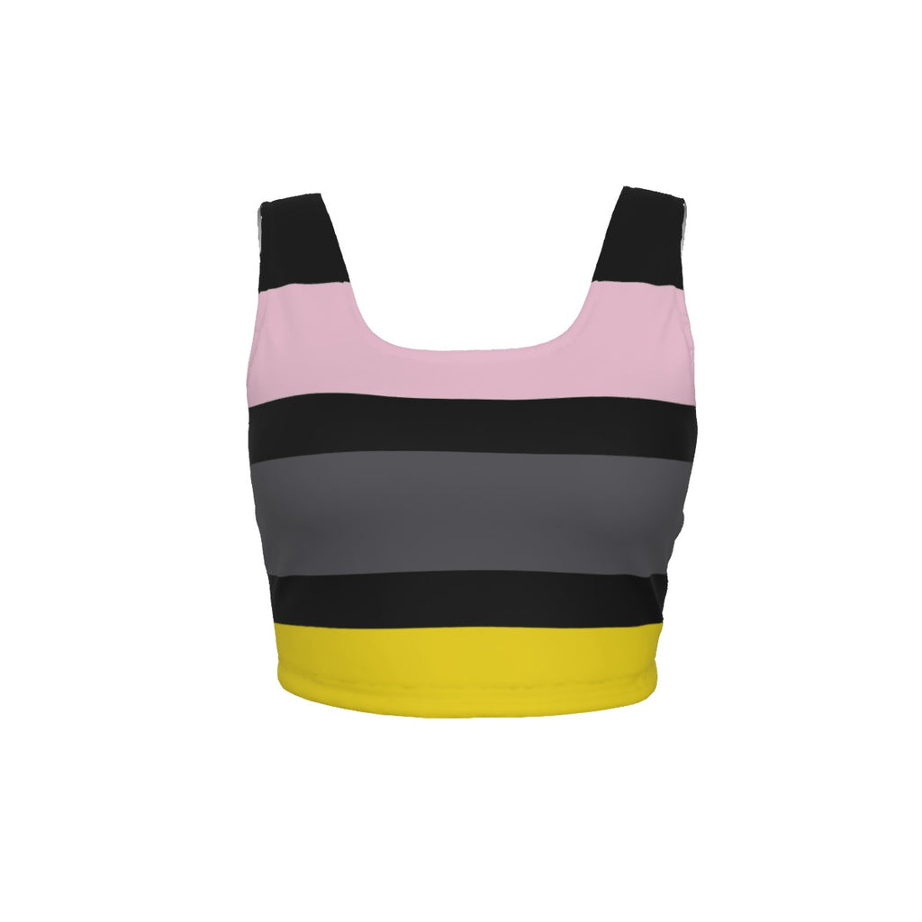 Snackonart Art Series Back Cross Sports Bra — No. 308