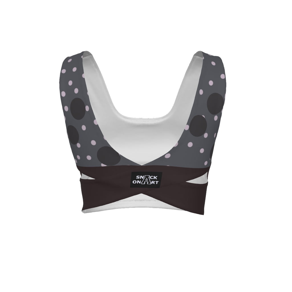sn  ckon  rt. Back Cross Sports Bra — No. 312