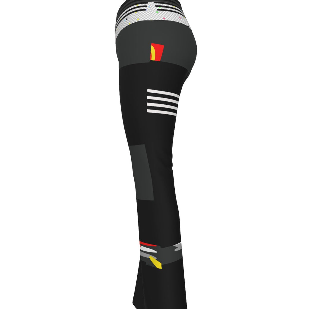 Snackonart Women's Flare Yoga Pants — No. 404