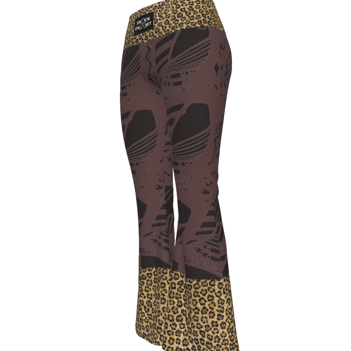 Snackonart Women's Flare Yoga Pants — No. 401
