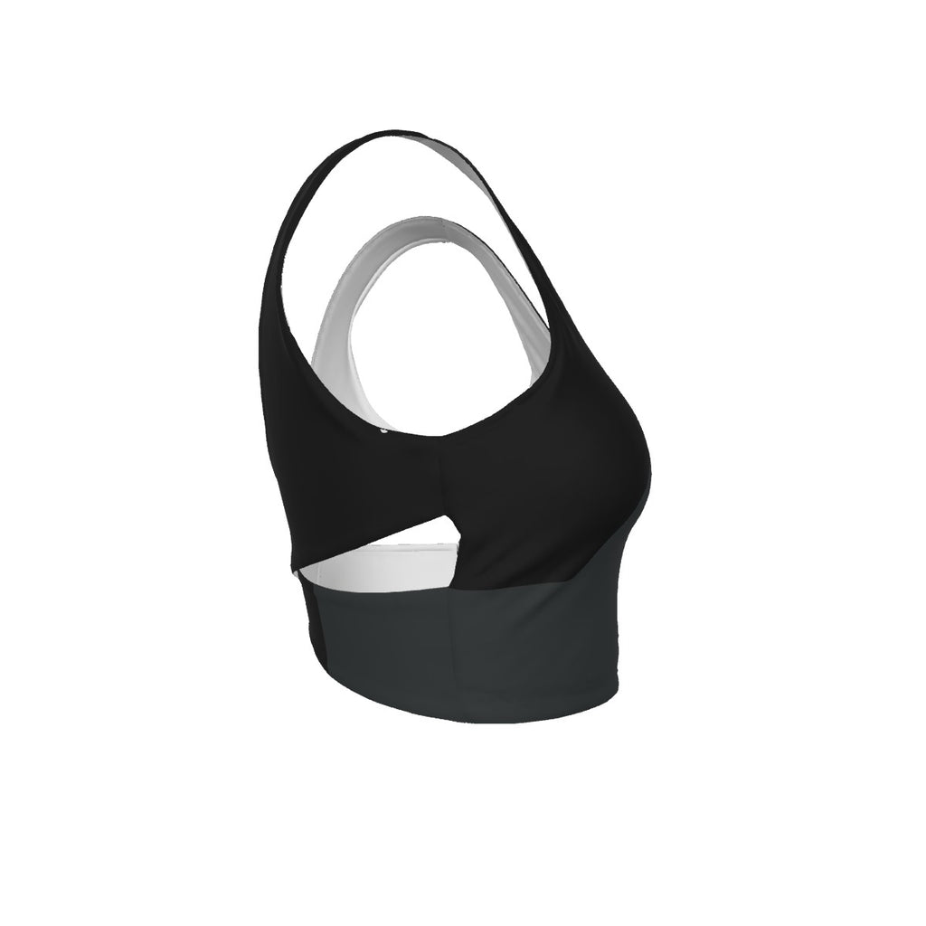 Snackonart Art Series Back Cross Sports Bra — No. 301