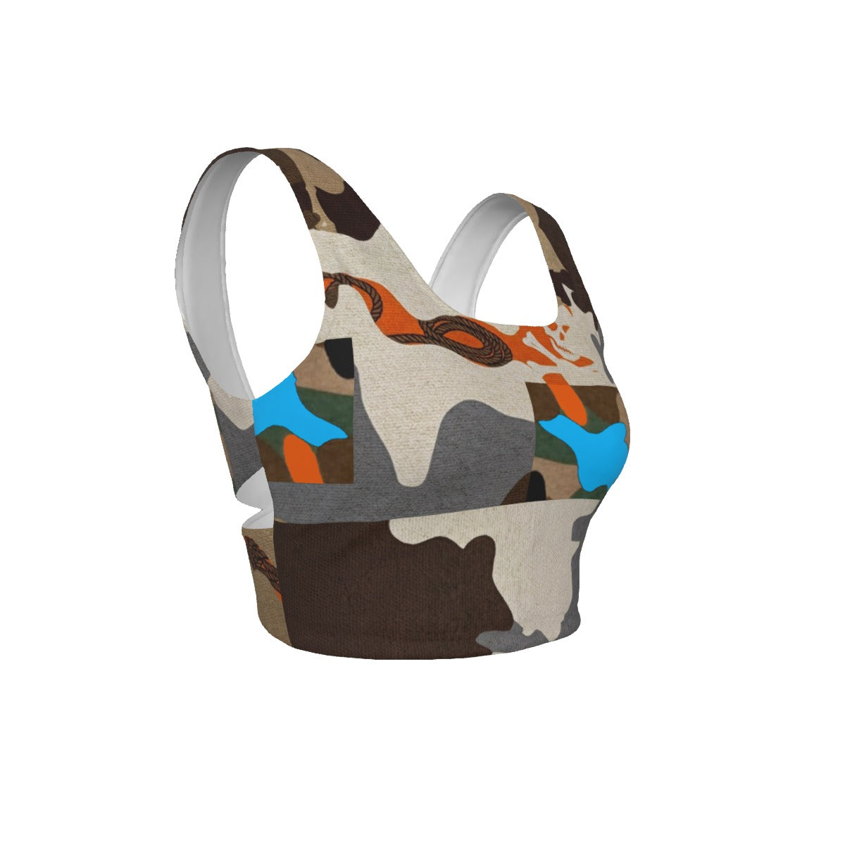 sn  ckon  rt. Back Cross Sports Bra — No. 311