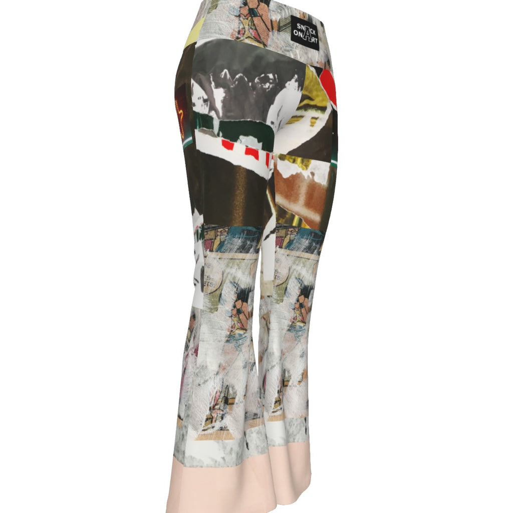 Snackonart Women's Flare Yoga Pants — No. 402