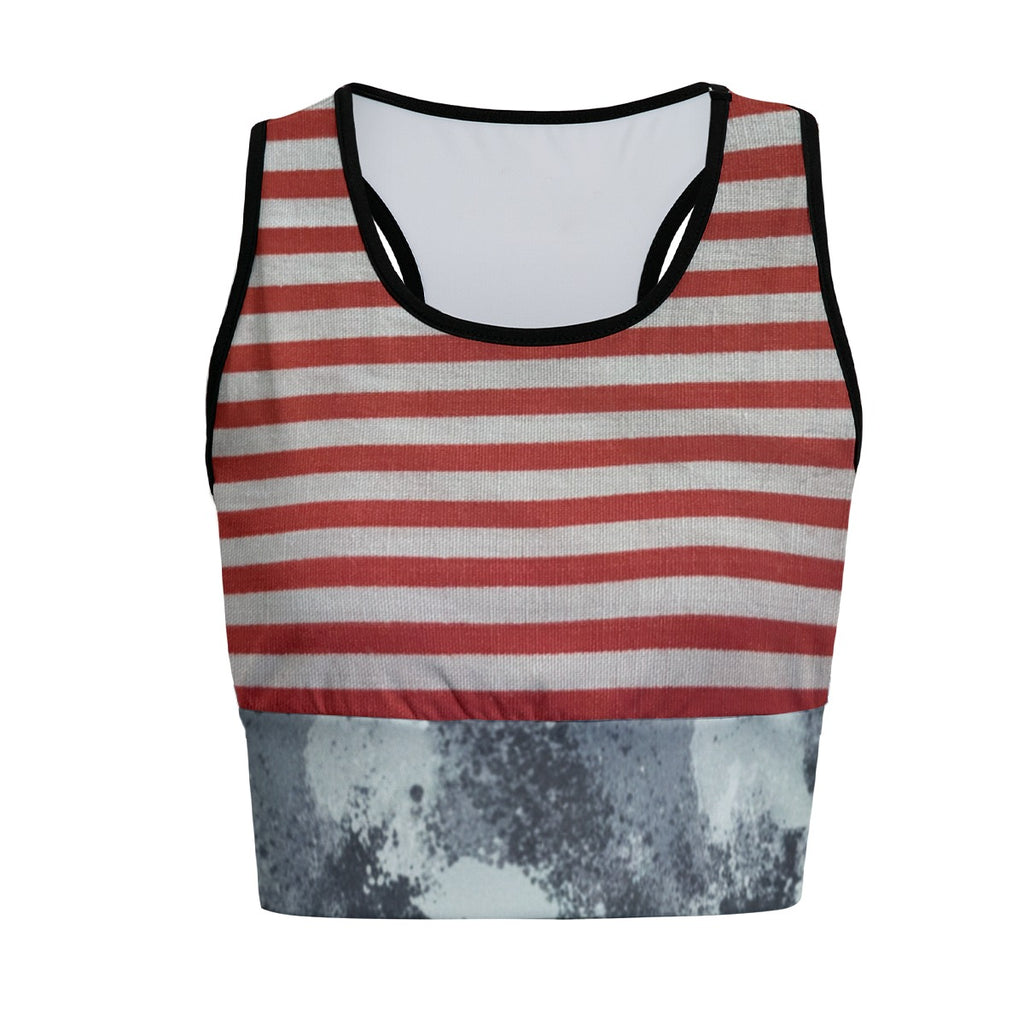 Snackonart Art Series Women's Sports Bra — No. 101