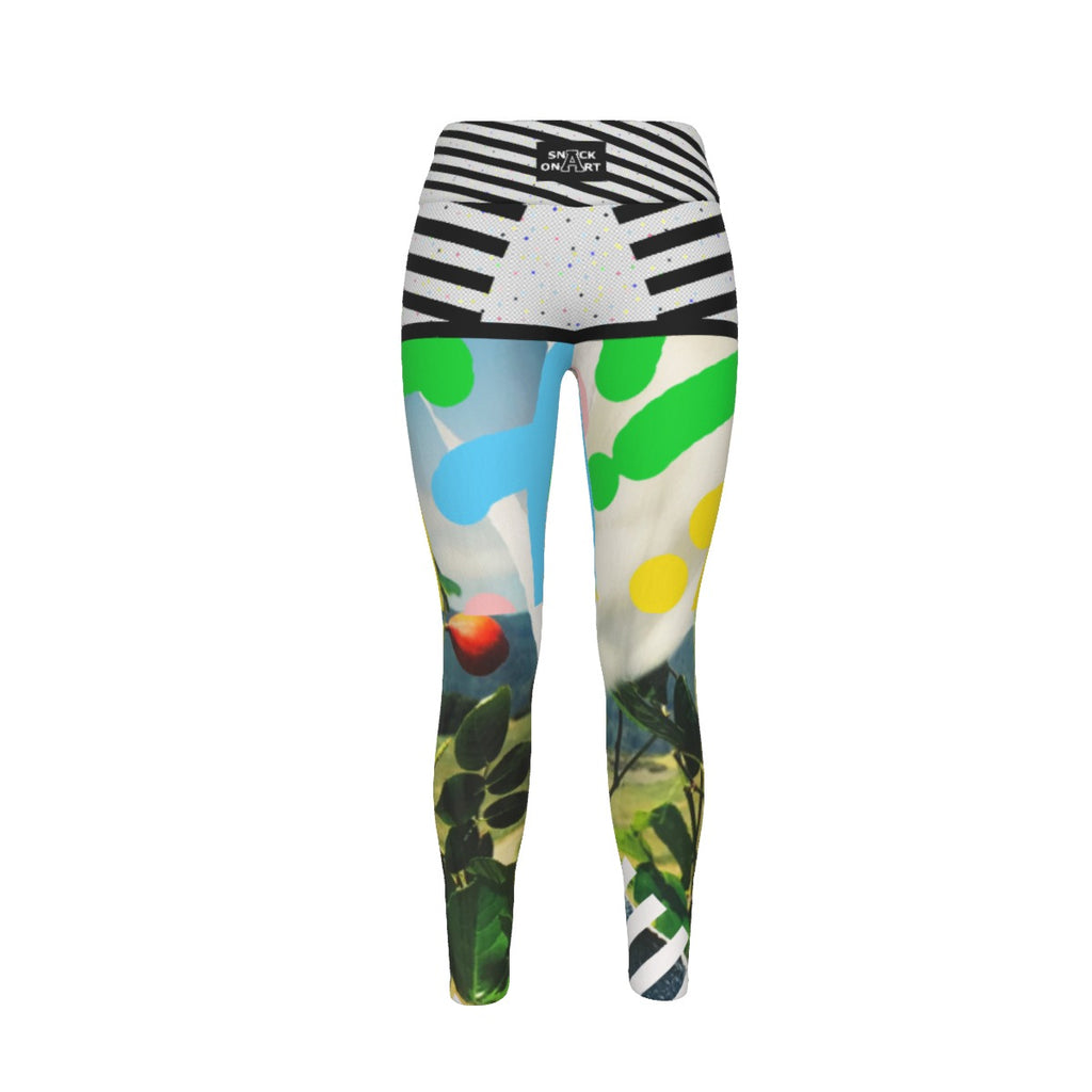 Snackonart Art Series Yoga Leggings — No. 7007