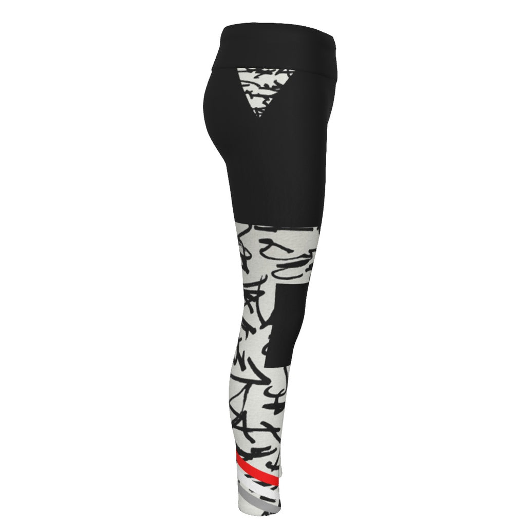 Snackonart Art Series Yoga Leggings — No. 7014
