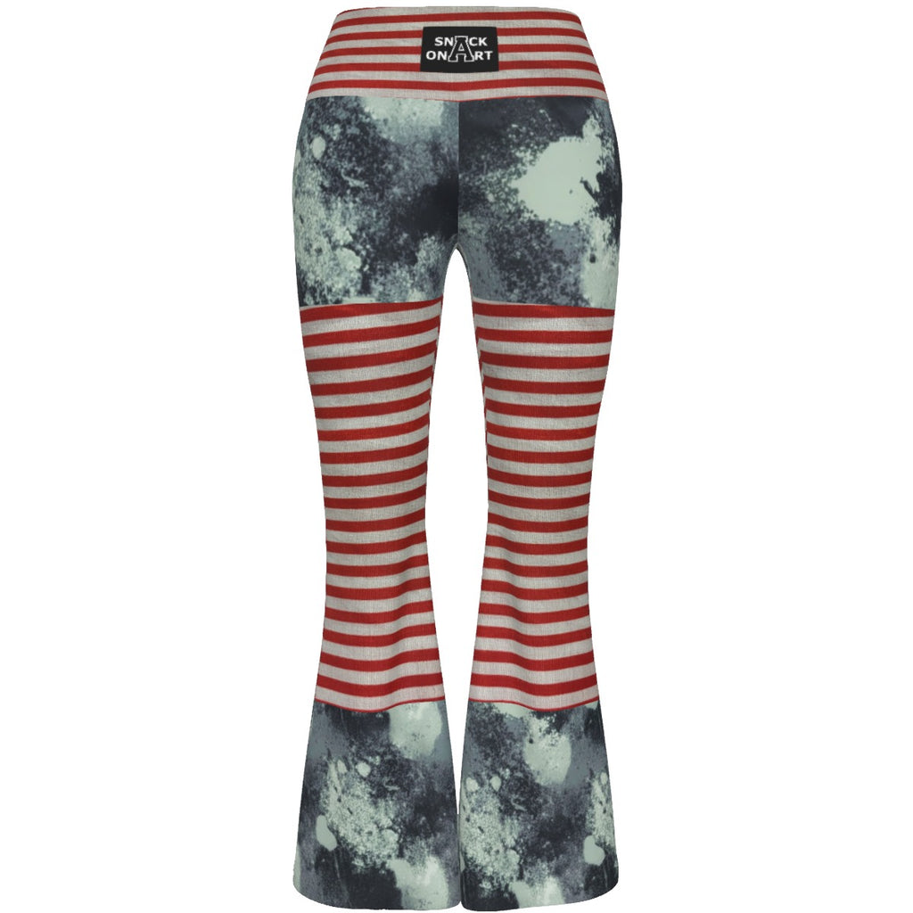 Snackonart Women's Flare Yoga Pants — No. 403