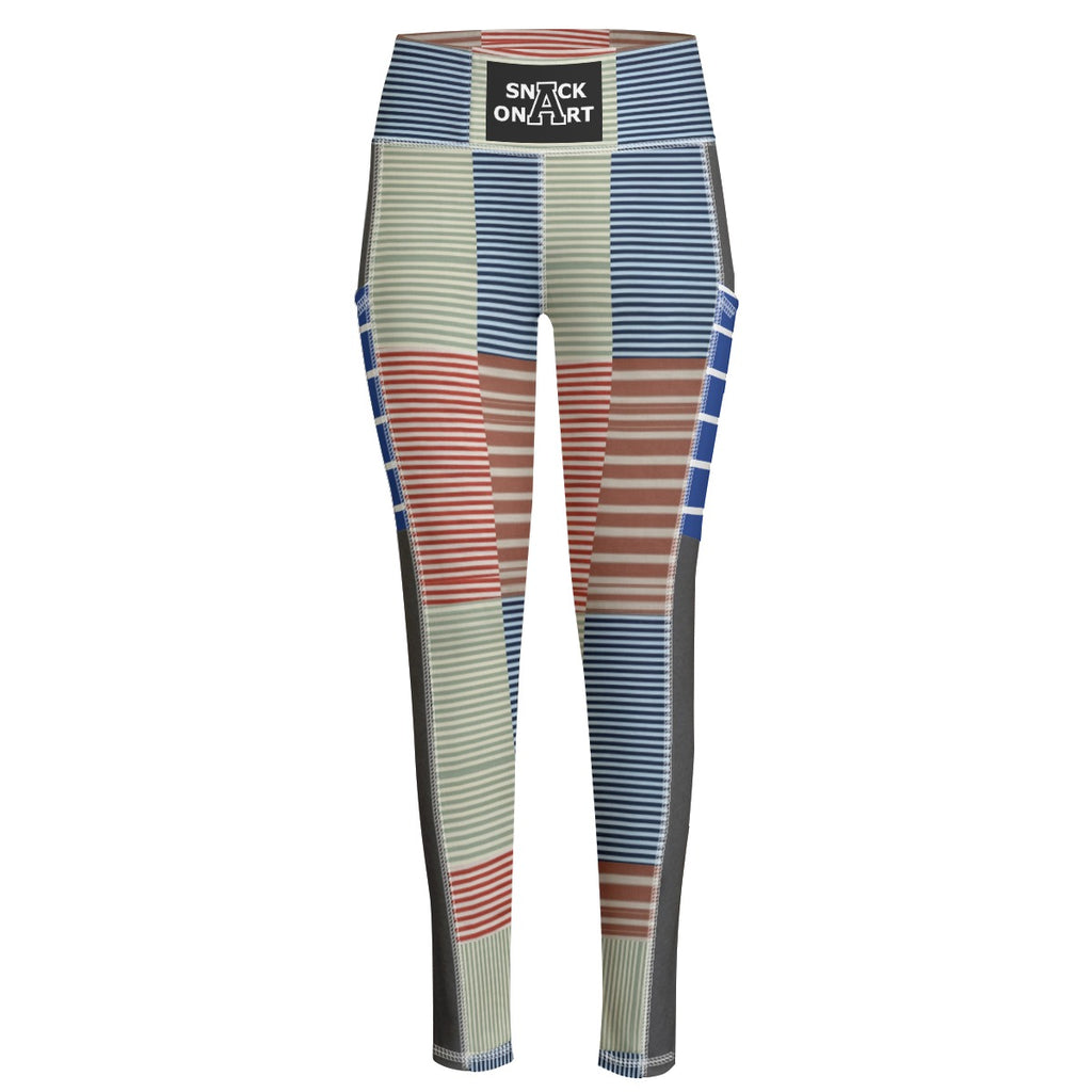 sn  ckon  rt. / Leggings with Pockets — No. 7102