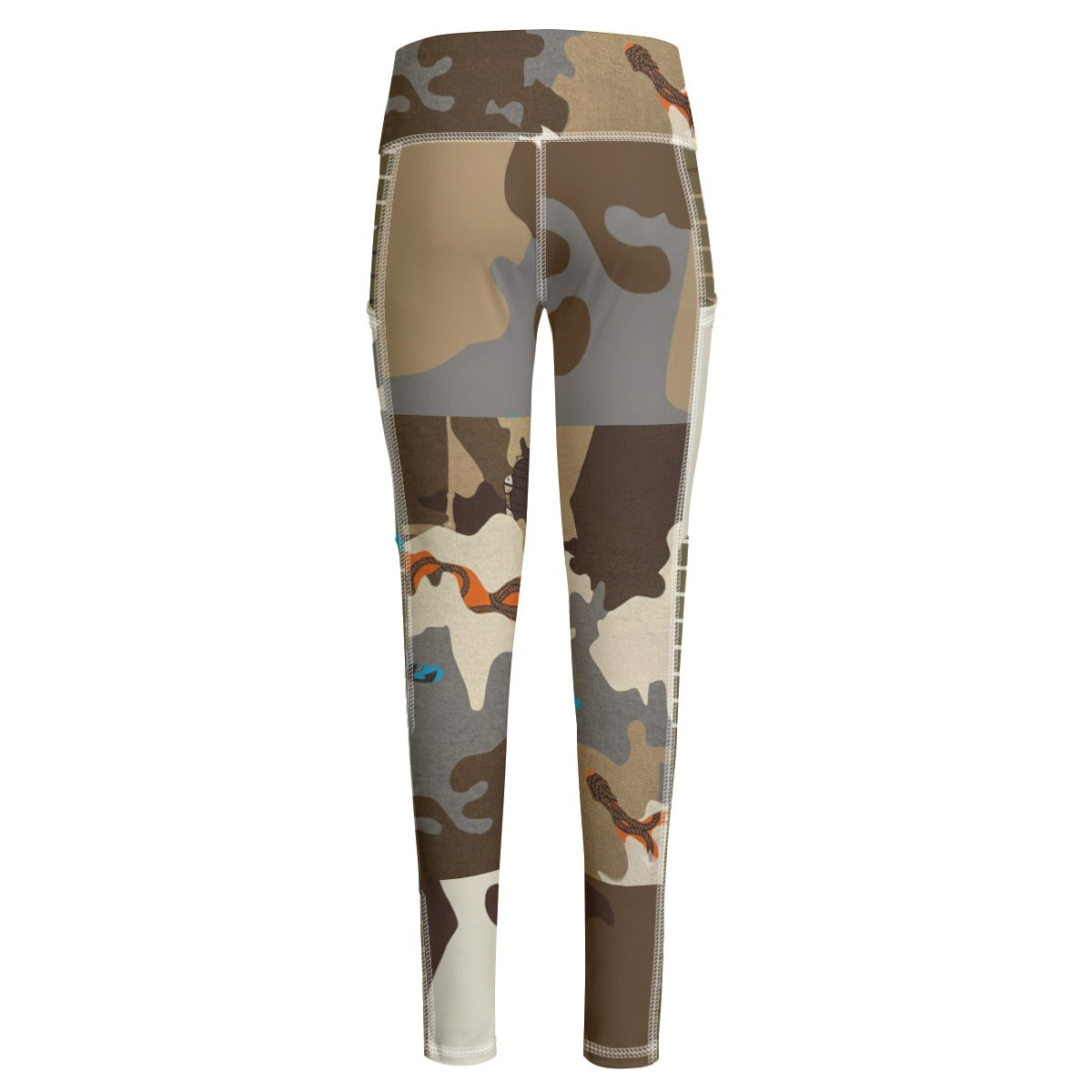 sn  ckon  rt. / Leggings with Pockets — No. 7106