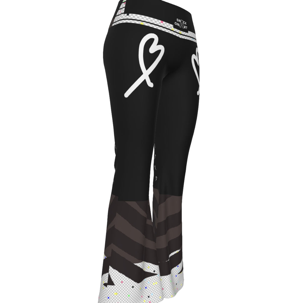 SNKNRT - Women's Flare Yoga Pants: No. 408