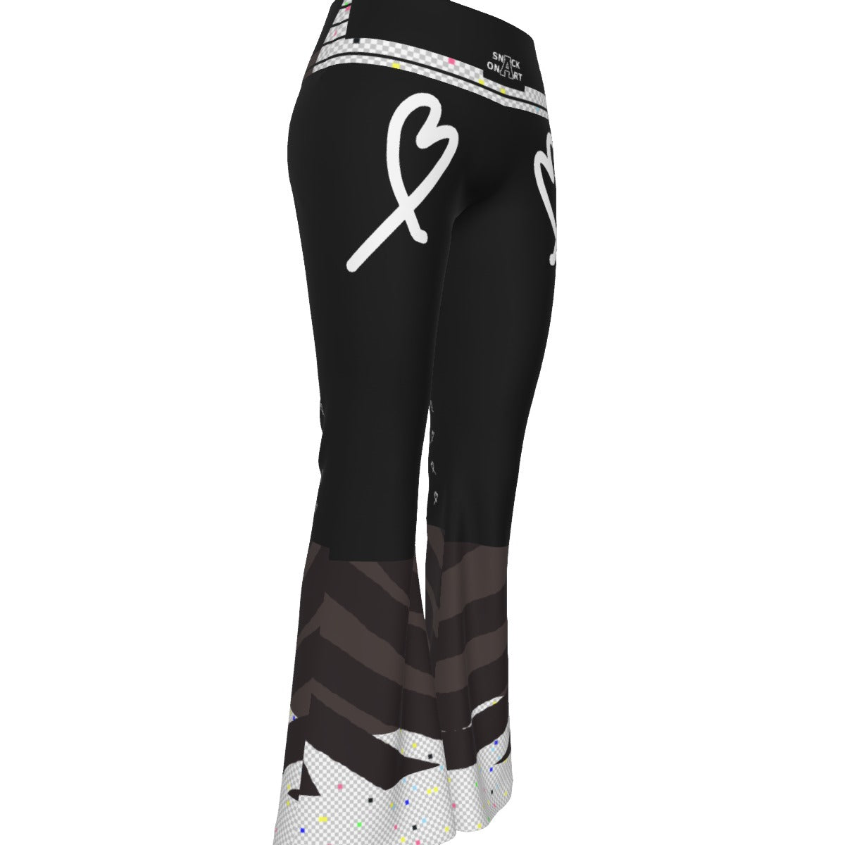 SNKNRT - Women's Flare Yoga Pants: No. 408