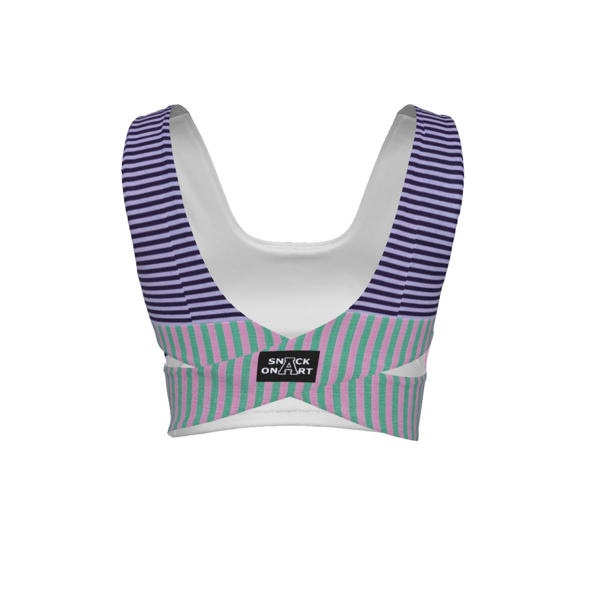 sn  ckon  rt. Back Cross Sports Bra — No. 314