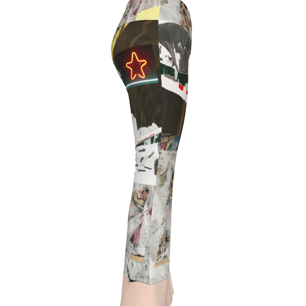 Snackonart Women's Flare Yoga Pants — No. 402