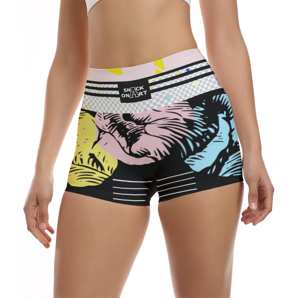 sn  ckn  rt. - Yoga Shorts - 6005