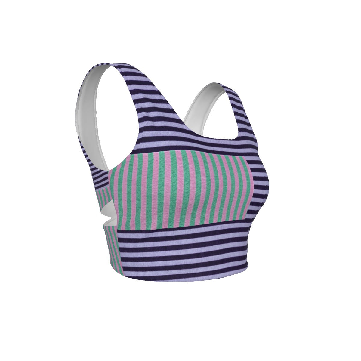 sn  ckon  rt. Back Cross Sports Bra — No. 314