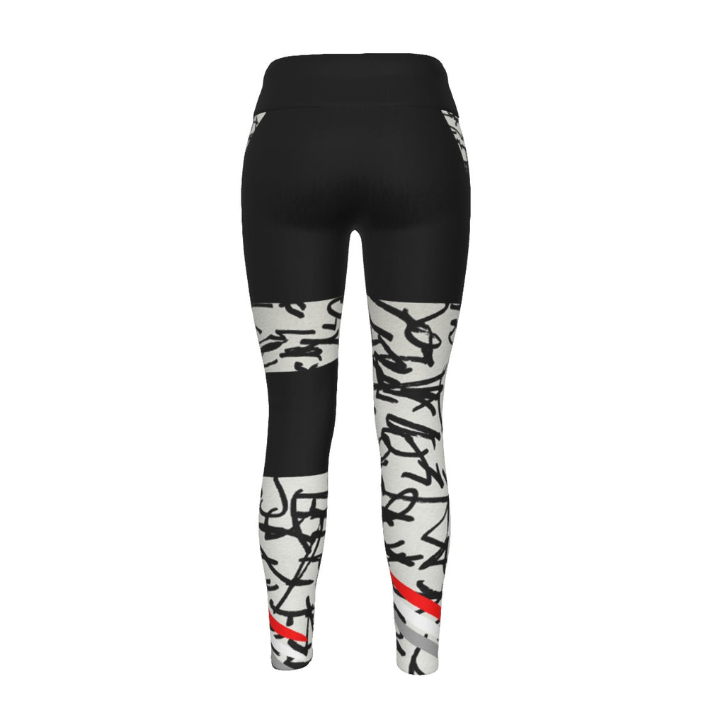 Snackonart Art Series Yoga Leggings — No. 7014