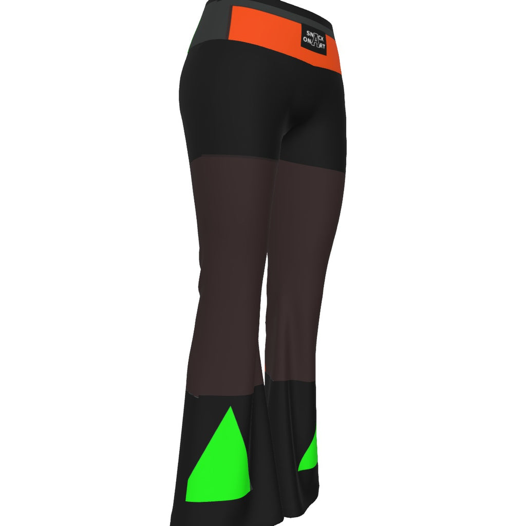 SNKNR - Women's Flare Yoga Pants: No. 409