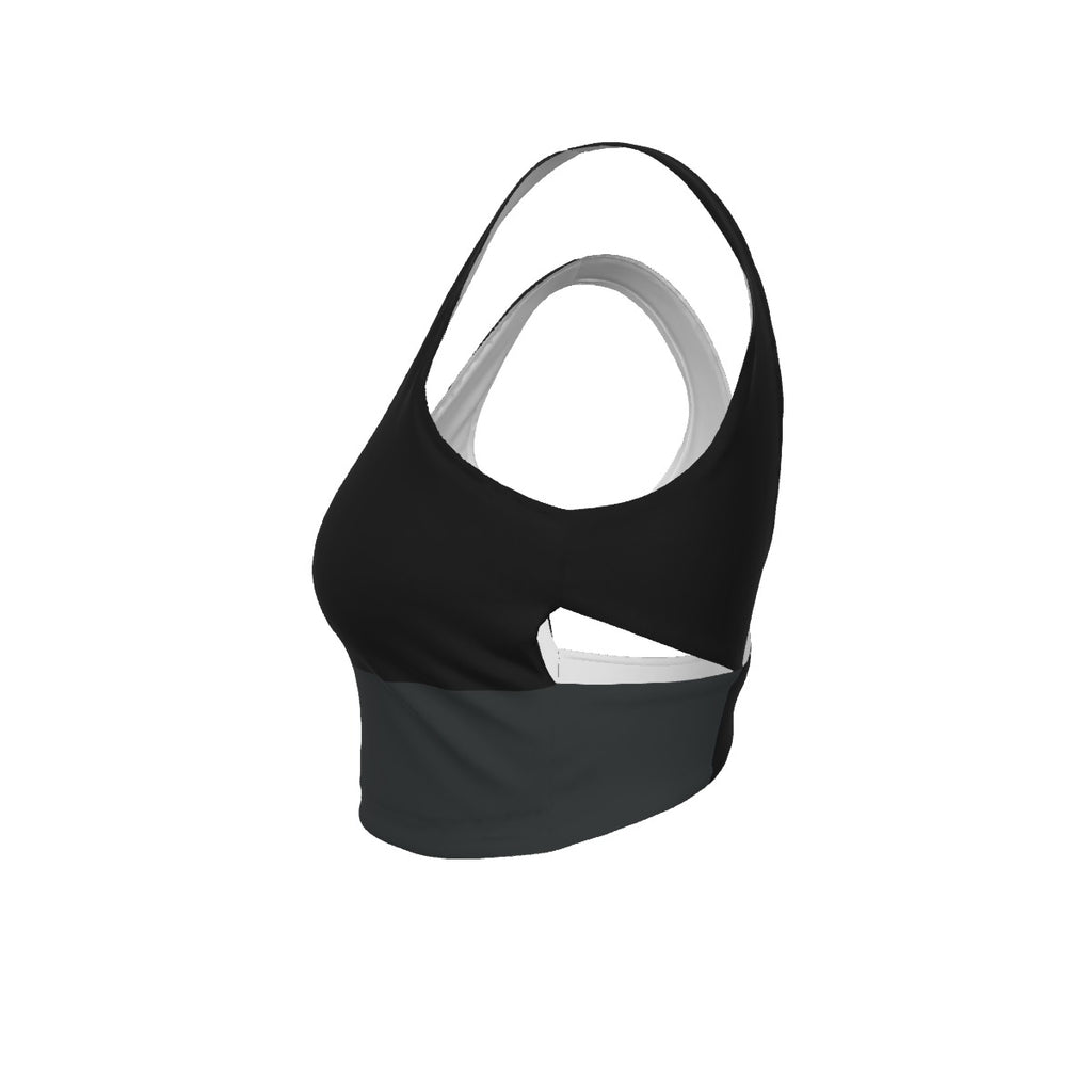 Snackonart Art Series Back Cross Sports Bra — No. 301