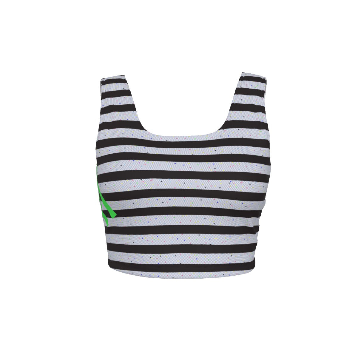 Snackonart Art Series Back Cross Sports Bra — No. 306