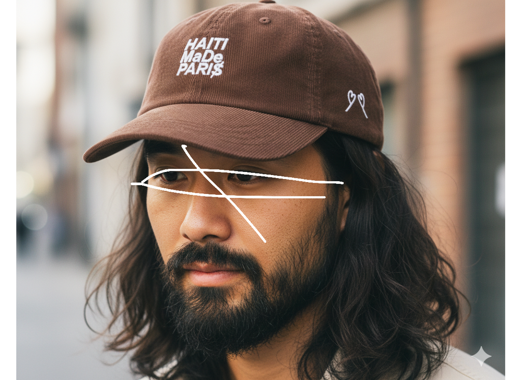 Haiti MaDe Pari$ - Vintage corduroy cap