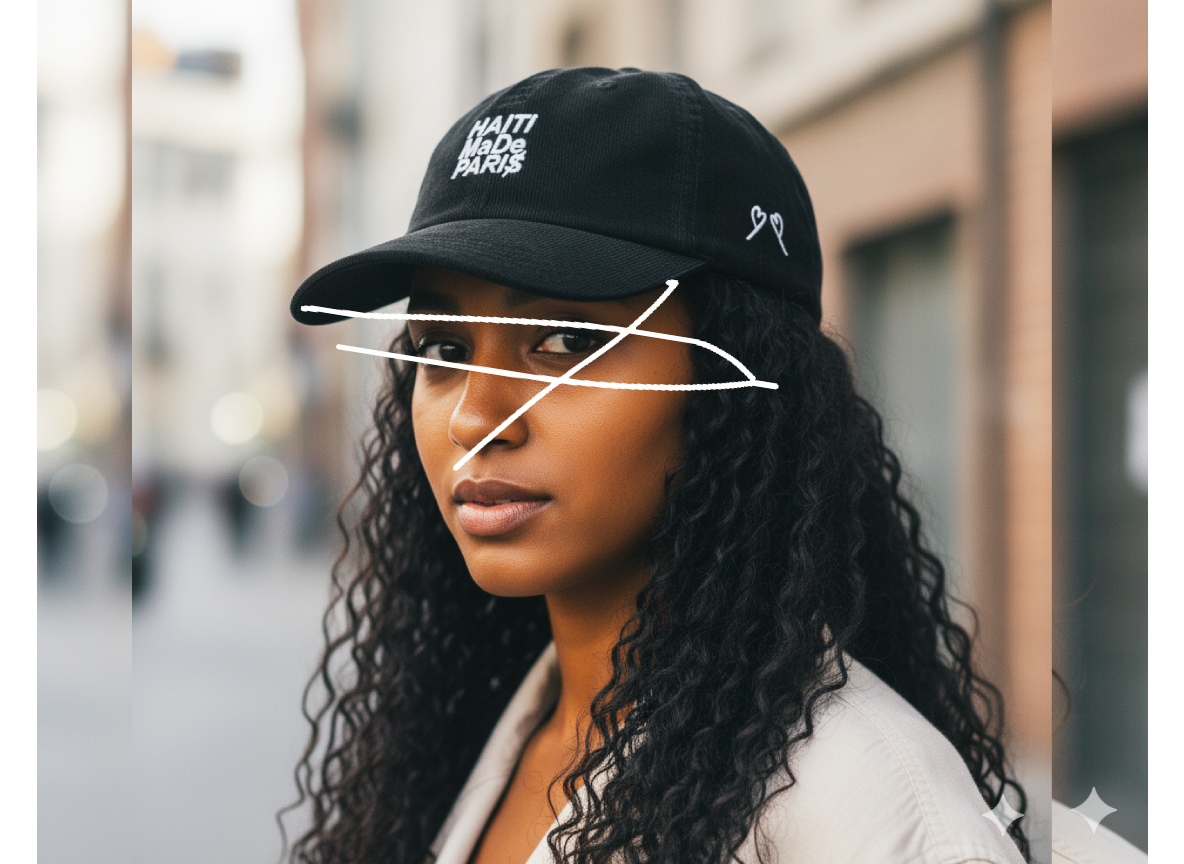 Haiti MaDe Pari$ - Vintage corduroy cap