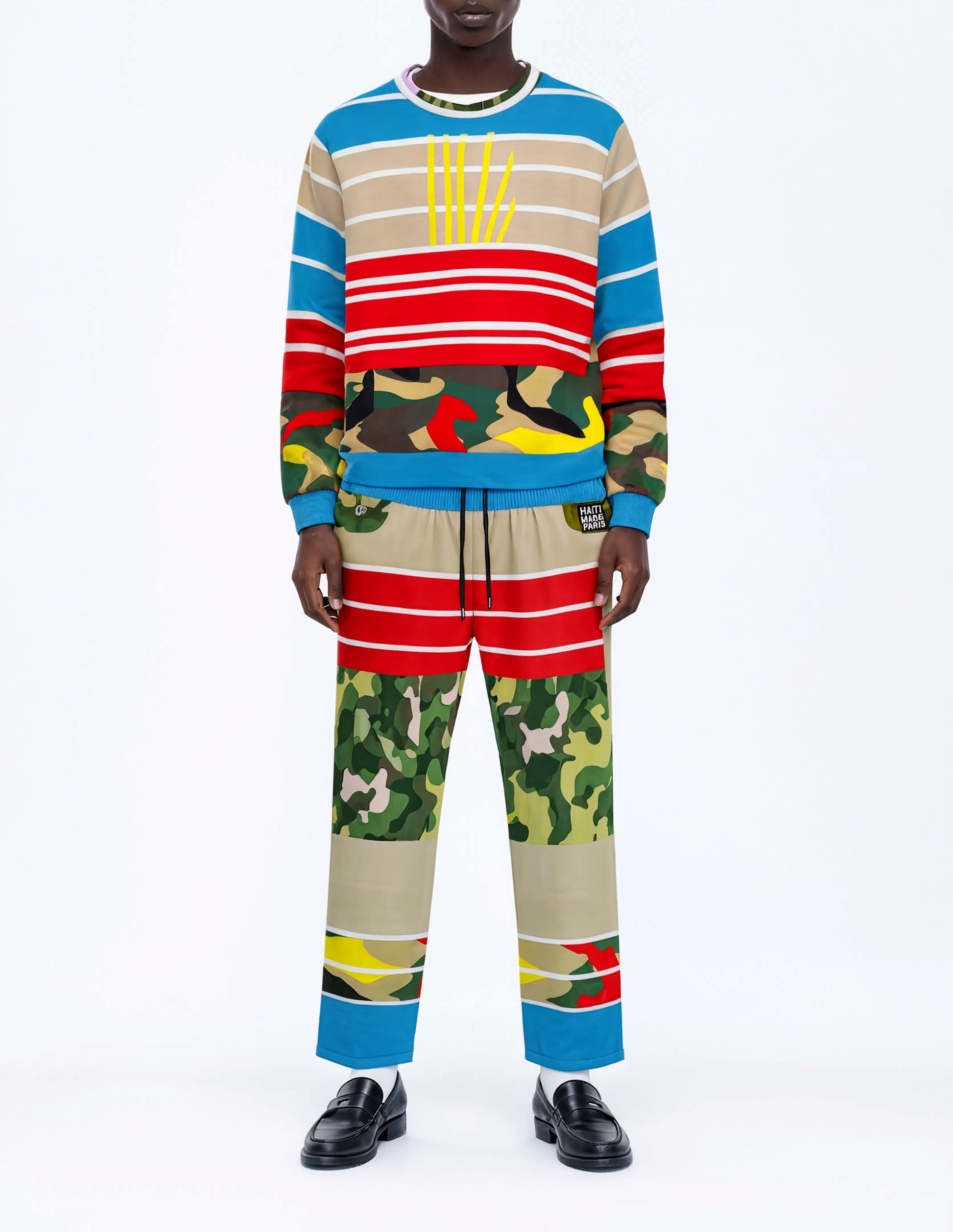 Snackonart Art Series Wide-Leg Pants — No. 4006