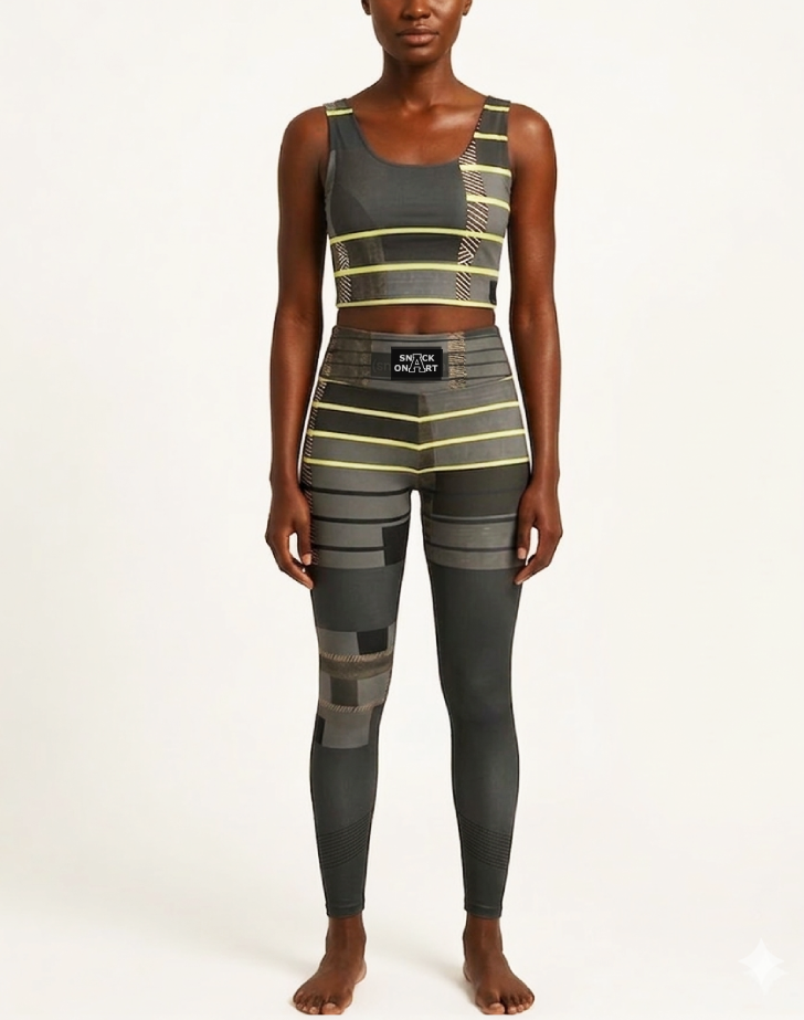 Snackonart Art Series Yoga Leggings — No. 7013